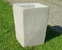 Donica betonowa ogrodowa doniczka, donice betonowe ogrodowe 52cm