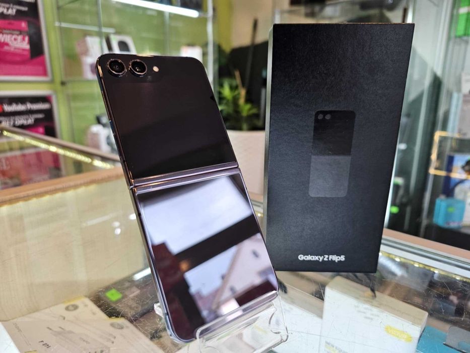 PROMO Samsung Z FLIP5 5g 8/512GB IGŁA/Czarny/Gwarancja/SklepGSM/Lwsk