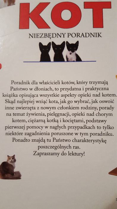 Album MÓJ KOT niezbędny poradnik książka o kotach kotek kotki kociaki