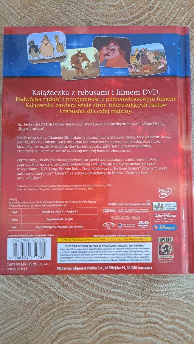 Rogate Ranczo - książeczka i film na DVD