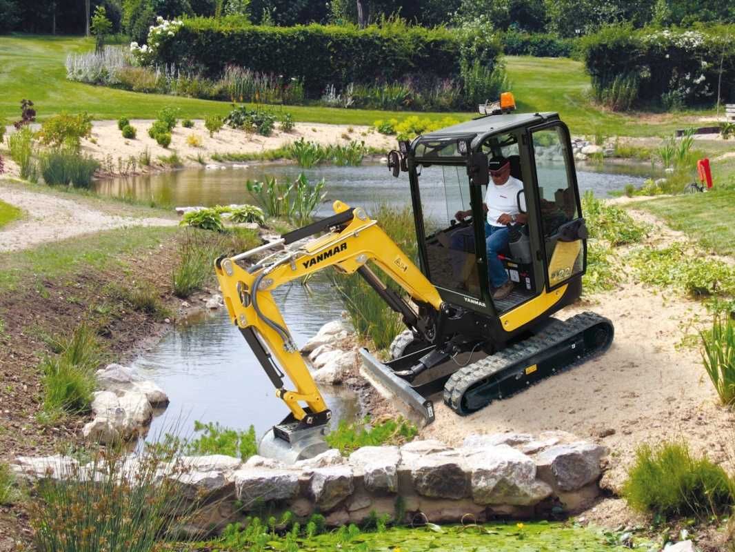 Minikoparka roboty ziemne uslugi koparka
