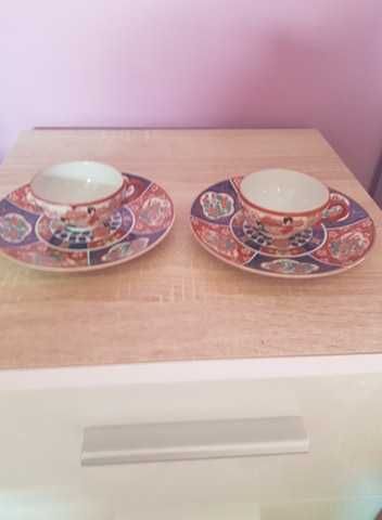 Conjunto Saqué Japão pintado á mão