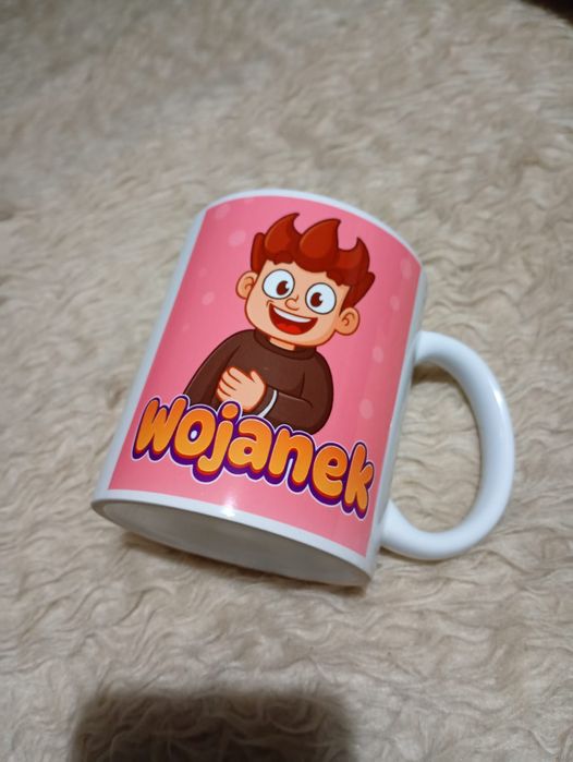 Kubek Wojanek + Twoje imie
