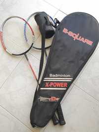 Raquetes Badminton como novas