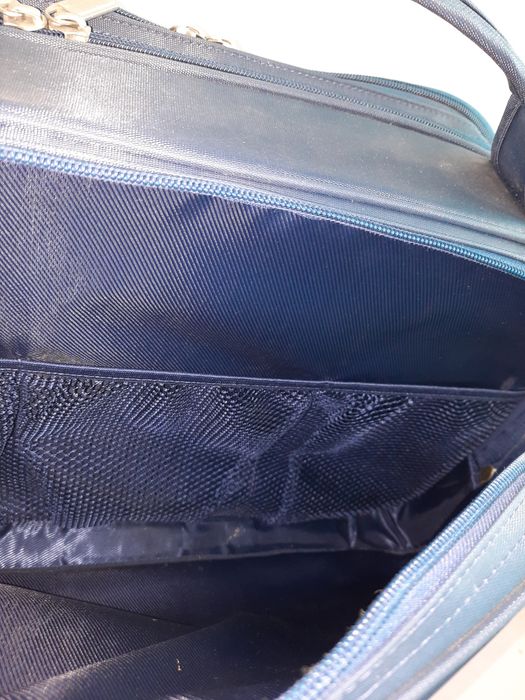 Сумка дорожная синяя