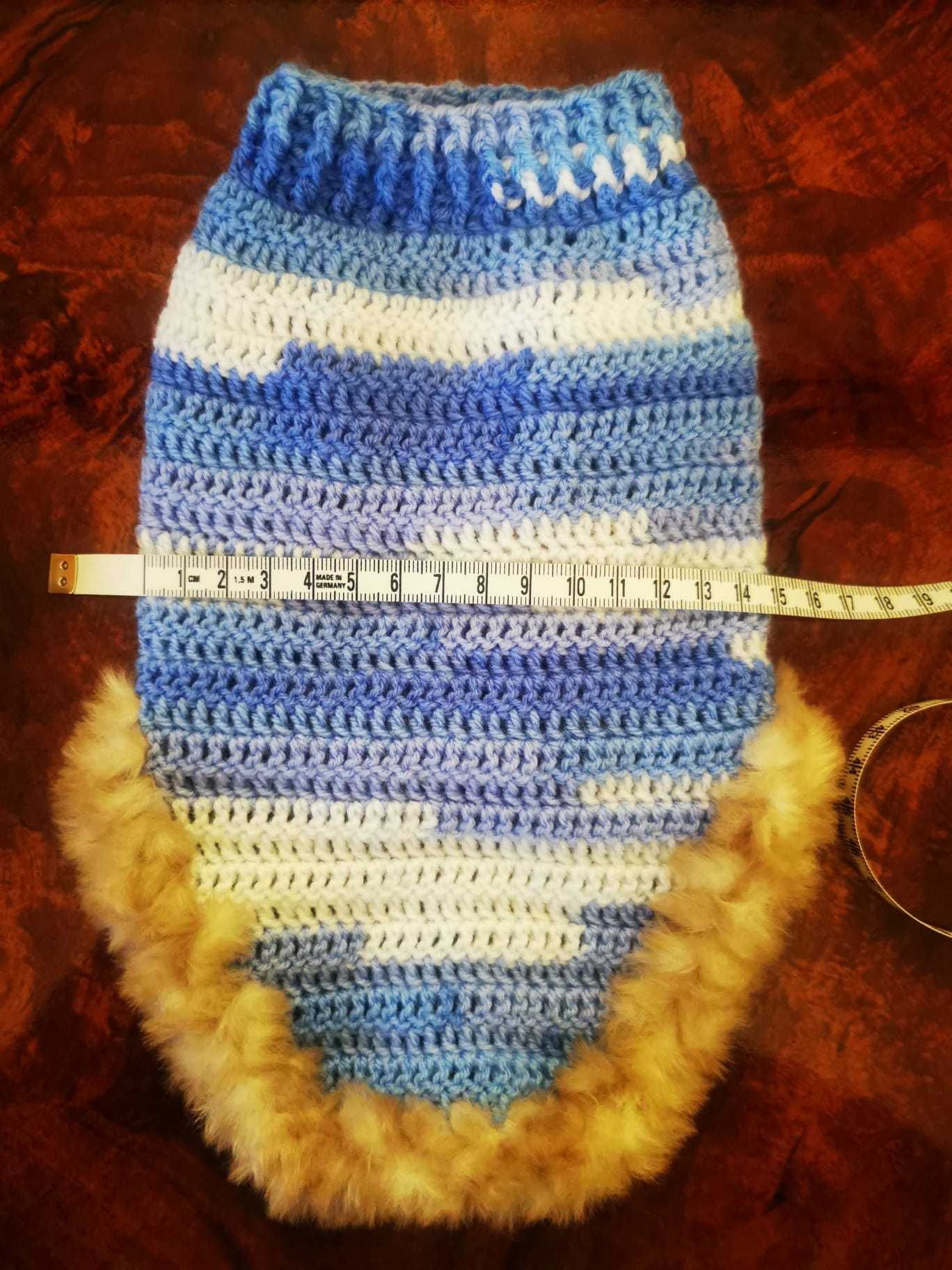 Sweterki dla malych pieskow i kotków handmade
