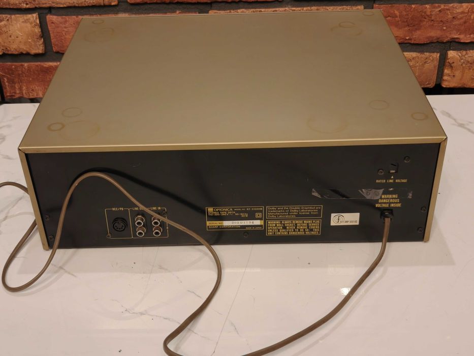 OPTONICA RT-5100 ! Rzadki deck Vintage do naprawy