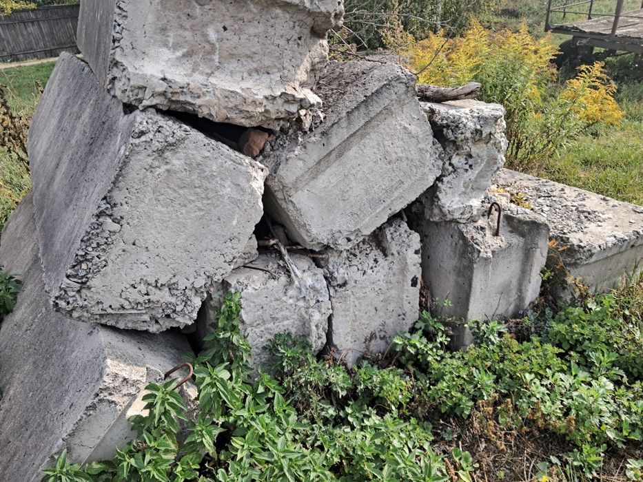 Продам залізобетонні блоки, ширина 40мм