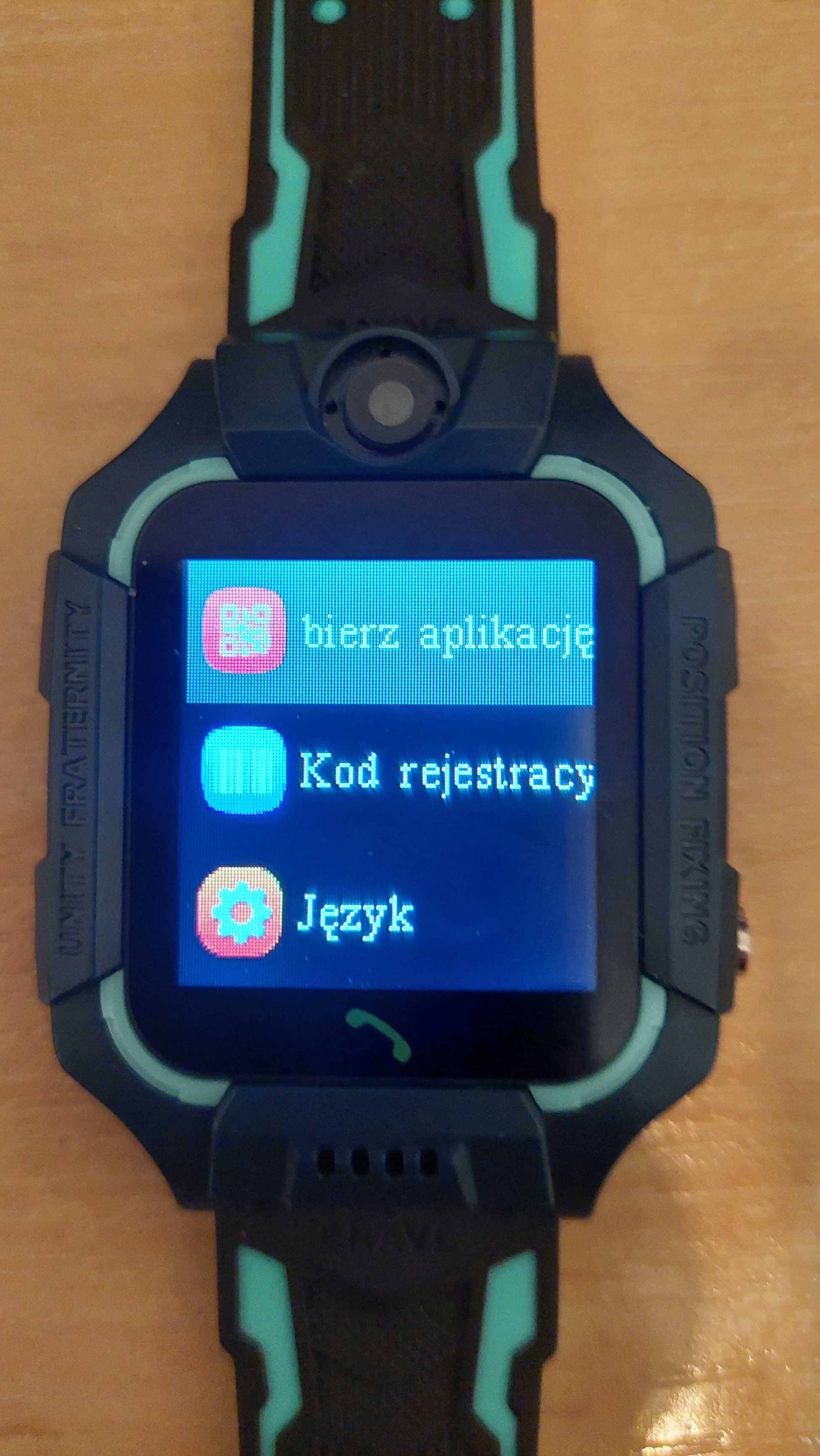 Zegarek dla dzieci z kamerą, śledzeniem GPS i połączeniami, SOS