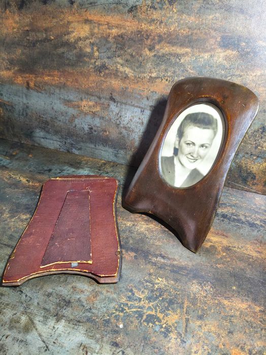 Ramki antyczne , mahoń , 2 szt. secesja 1910/1919