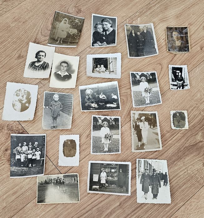 Stare fotografie antyk przedwojenne  20 szt