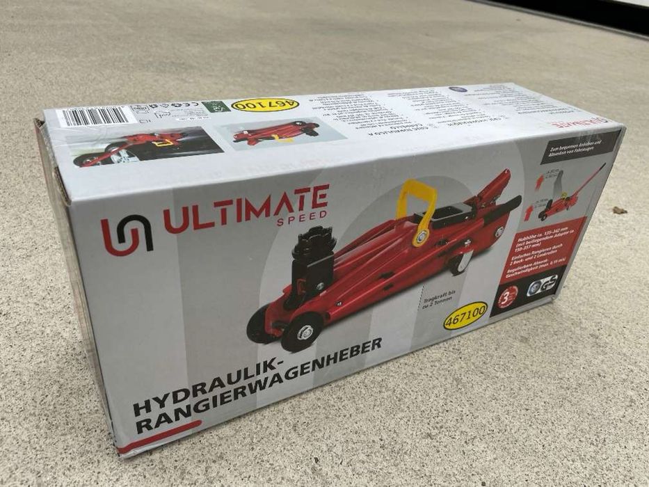 Гідравлічний підкатний домкрат 2т