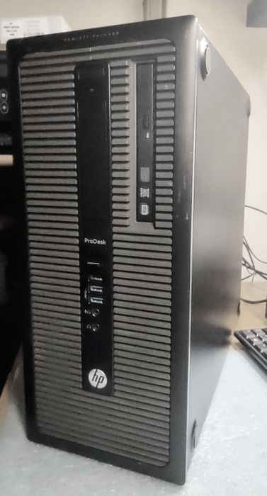 HP prodesk 600 G1 .i5 4590.monitor 22 led. 3.30ghz.disco .SSD 500 gb.