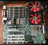 Supermicro X7DAE 2x Xeon E5450 RAM 32 Gb