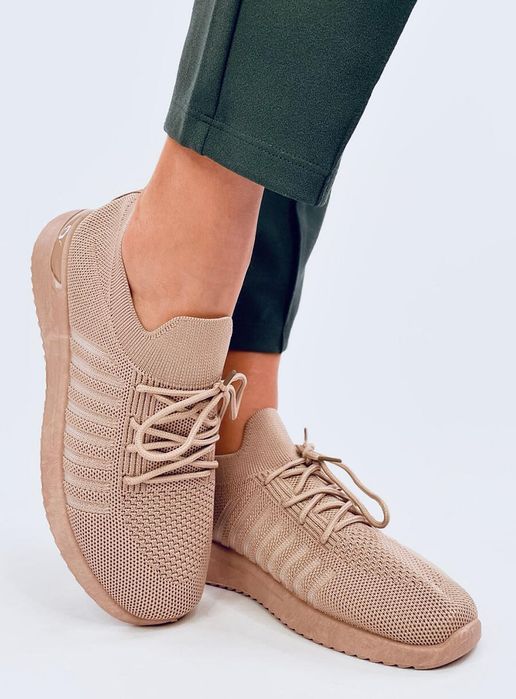 Buty Sportowe Skarpetkowe Sharpe Khaki