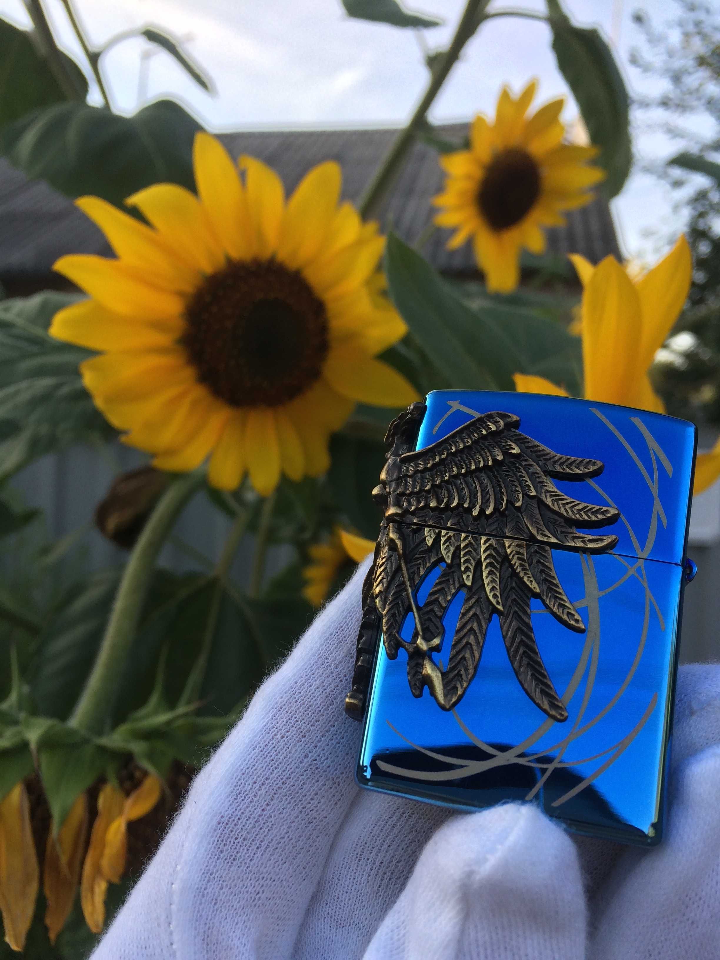 Запальничка Zippo Amazon Blue бензинова нова в коробці