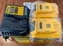 Kits 2 baterias e carregador DeWalt