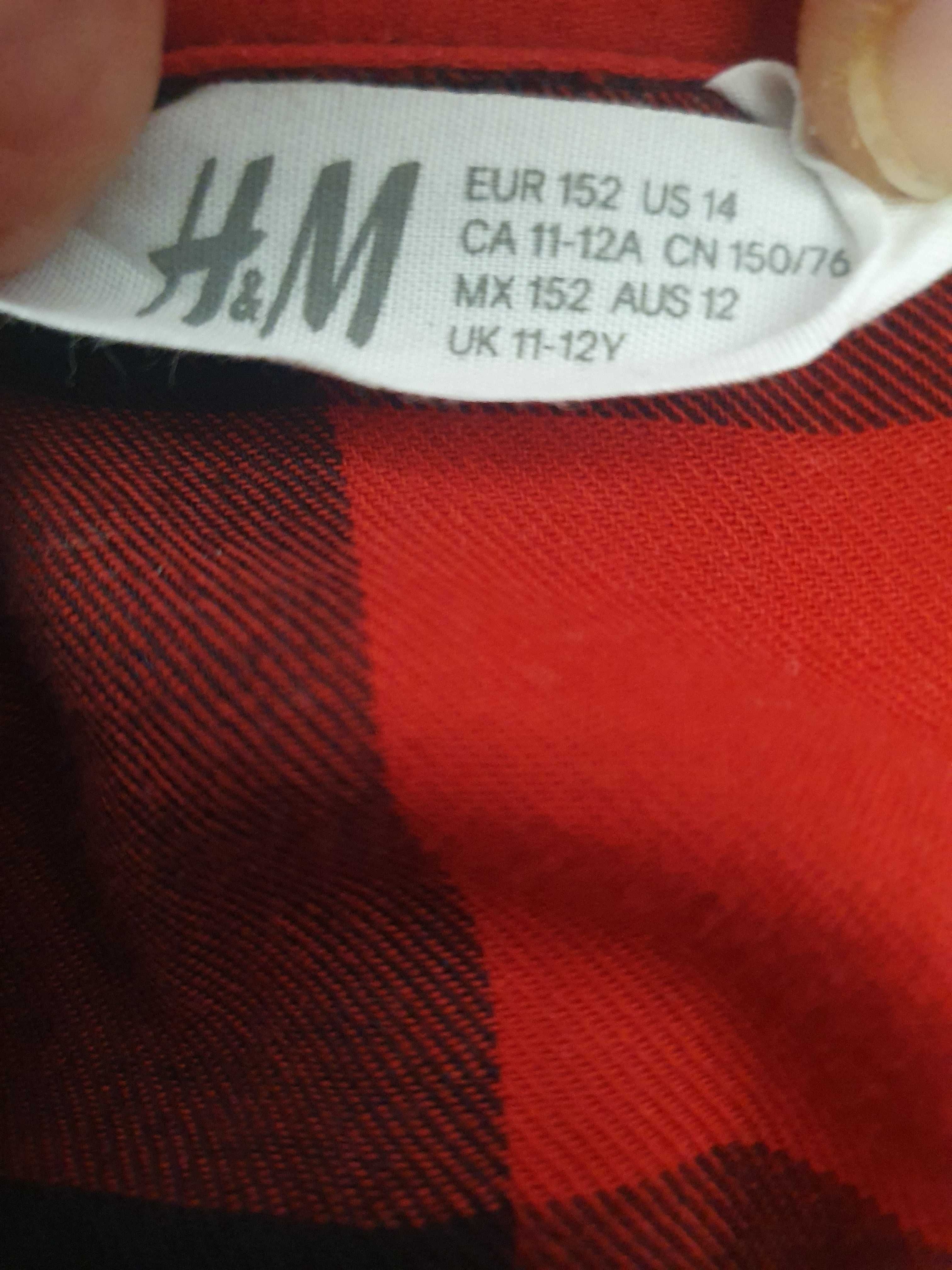 Koszula flanelowa H&M roz 152