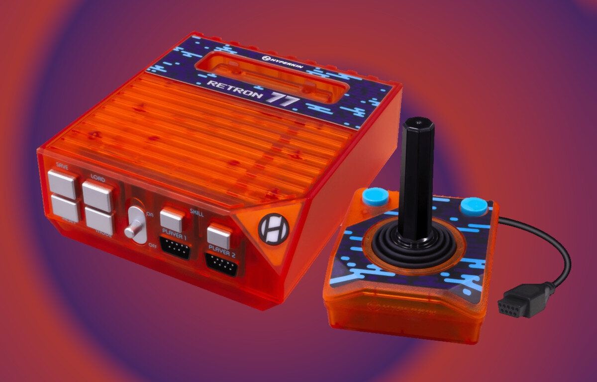 Konsola HYPERKIN RetroN 77 HD Bursztynowy Atari 2600