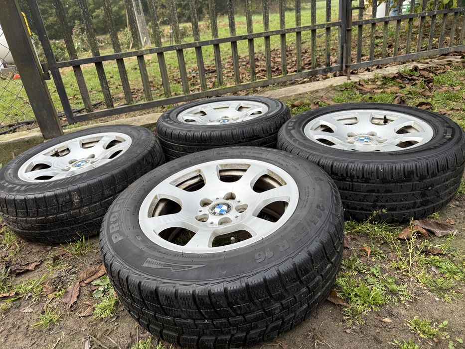 Felgi 16’ 5x120 BMW E60 E61 E46 E90 E91 F30 F31+opony zimowe gratis