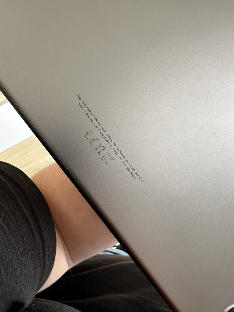 Apple MacBook Air 13“ Space Gray M2 8/256 8GPU 2022 (MLXW3) Новий