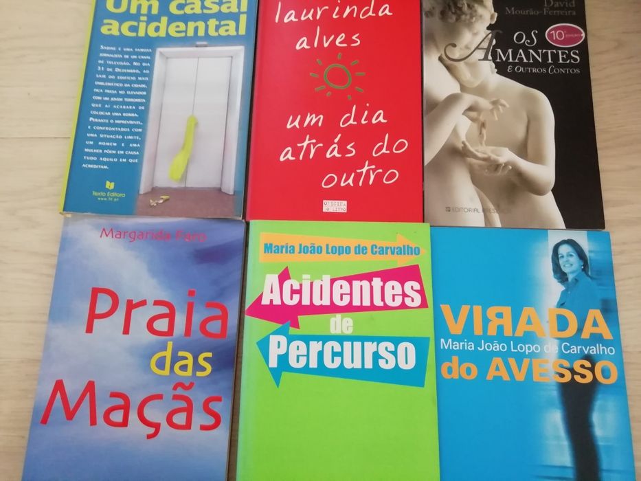 Vários livros de vários autores