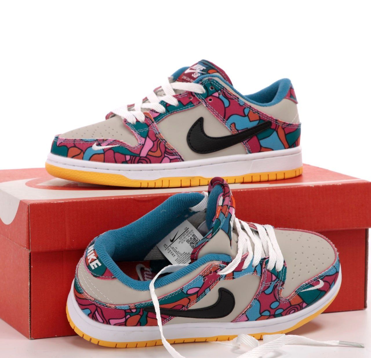 Кросівки чоловічі Nike SB Dunk Low Pro Parra Abstract Art