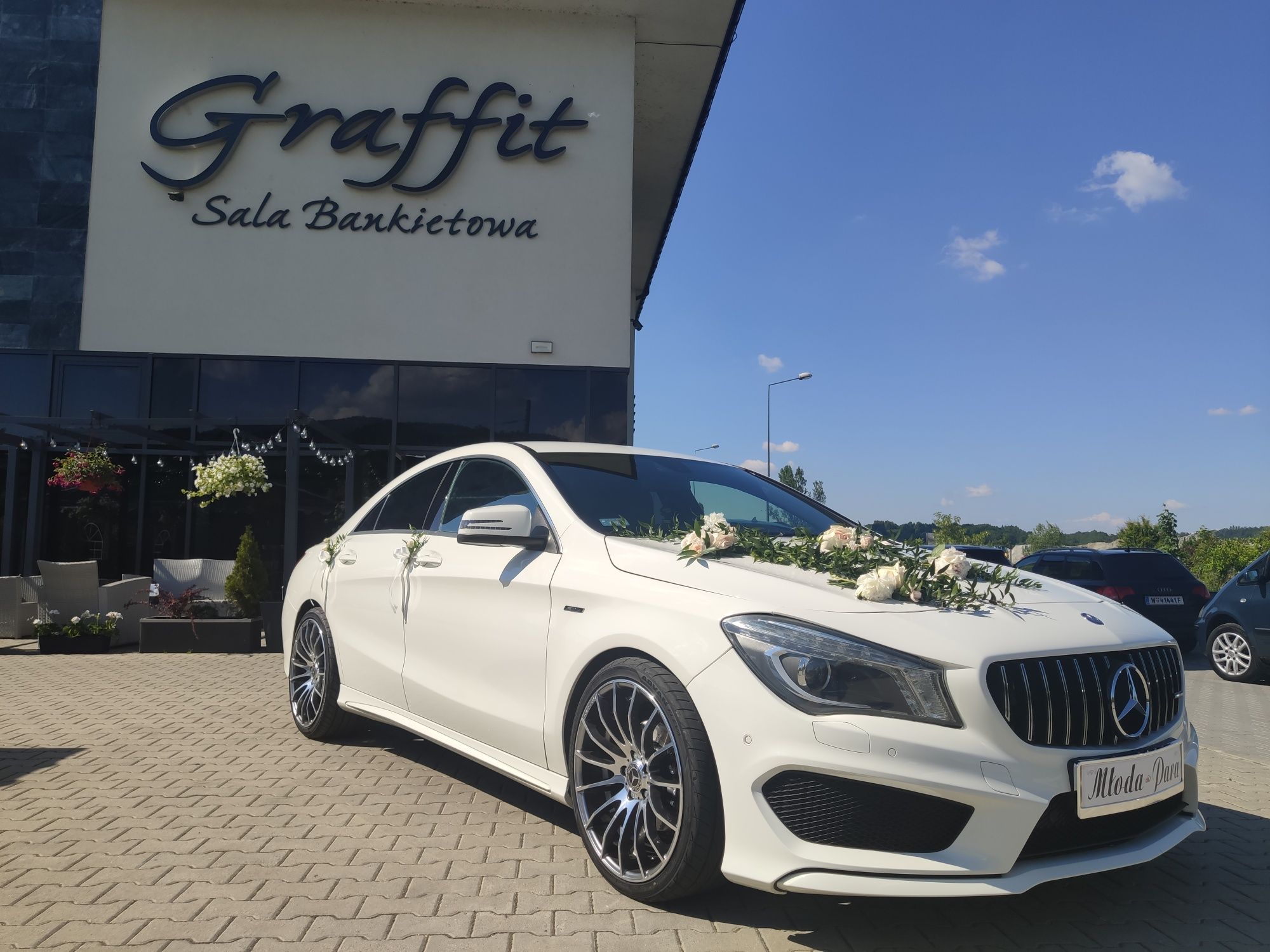 Auto do ślubu,Mercedes CLA AMG #promocja KWIECIEN  i  MAJ 499zł /4h#