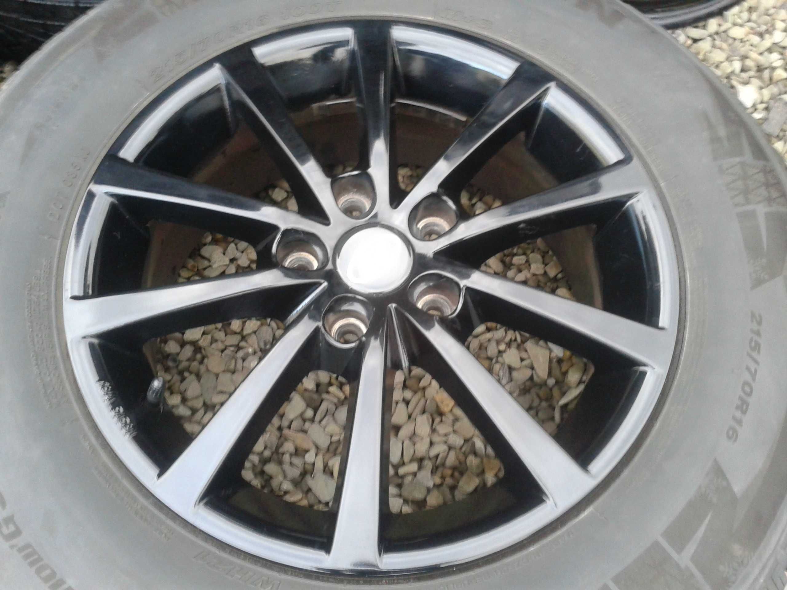 kola r16 ix35 toyota rav4 suzuki vitara mazda 5x114,3 jak nowe mielec