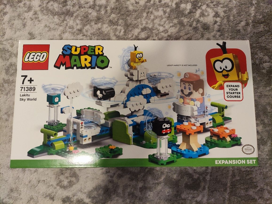 LEGO 71389 Super Mario - Podniebny świat Lakitu - zestaw dodatkowy