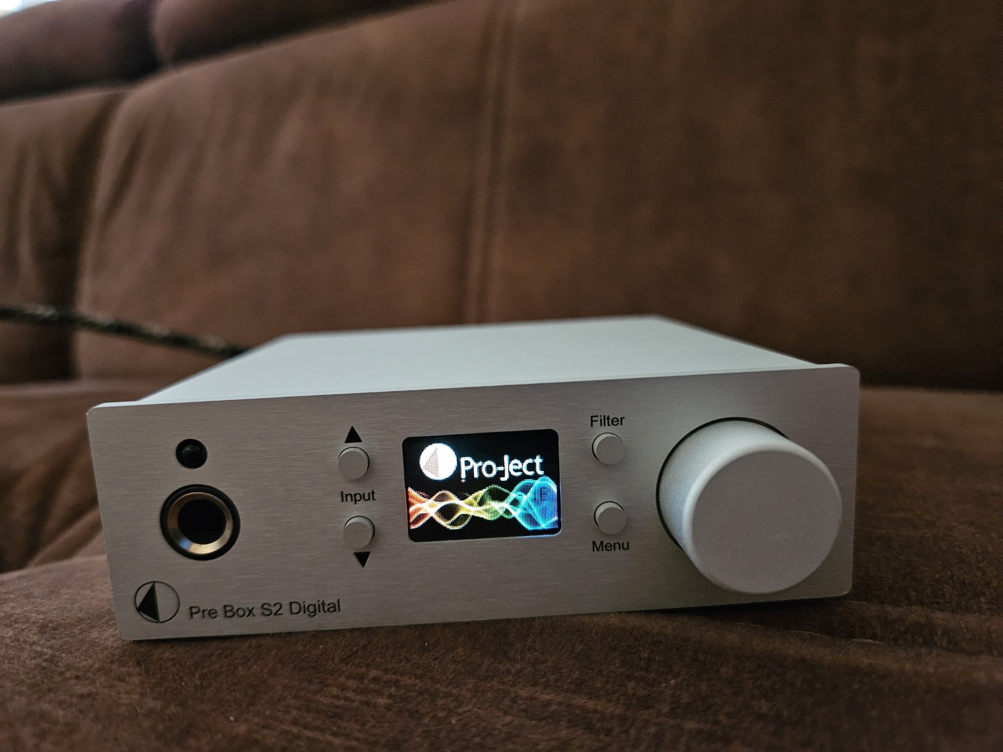 Pro-Ject Pre Box S2 Digital DAC z pilotem Tidal MQA DSD512 EISA