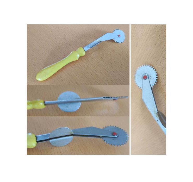 szewskie krawieckie radełko do kopiowania wykrojów krawieckich