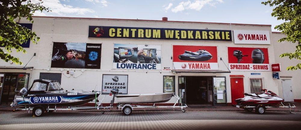 Yamaha silnik zaburtowy F25GETL sterowany przez manetkę. Dealer Gorzów