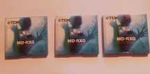 MD Mini Disc TDK MD-RXG 80 - 3 nośniki