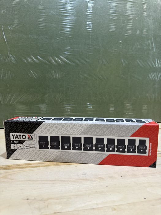Головки YATO YT-1025 торцеві ударні 1/2" для гайковерта