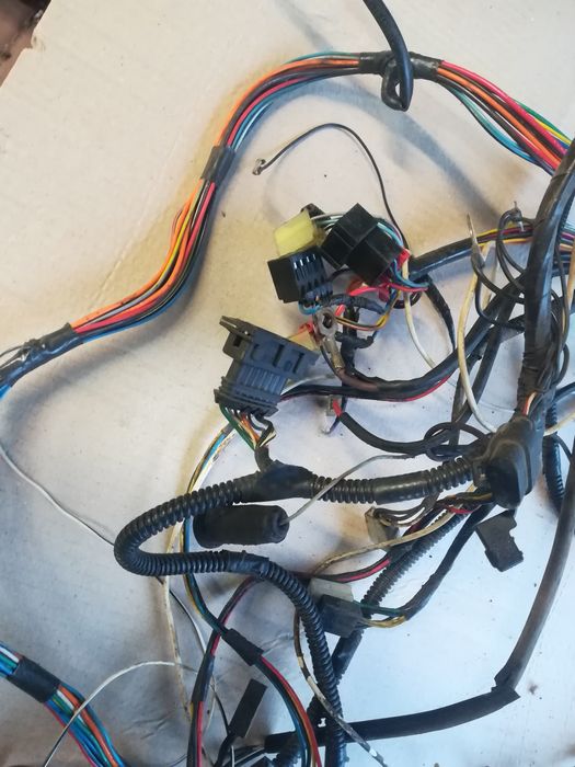 Fiat 126p wiązka tylna pod zapłon elektroniczny do wersji EL