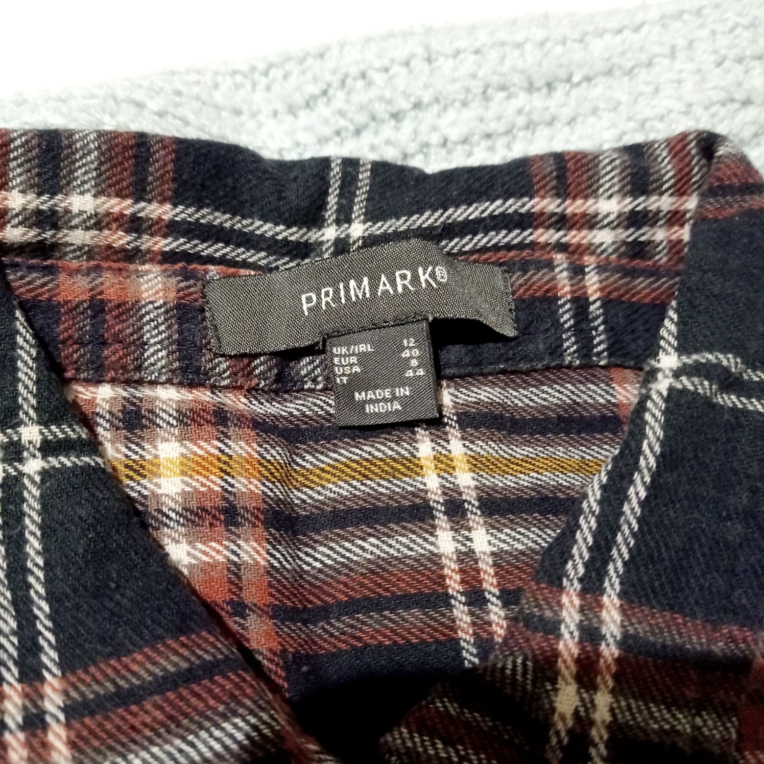 Рубашка в клетку primark