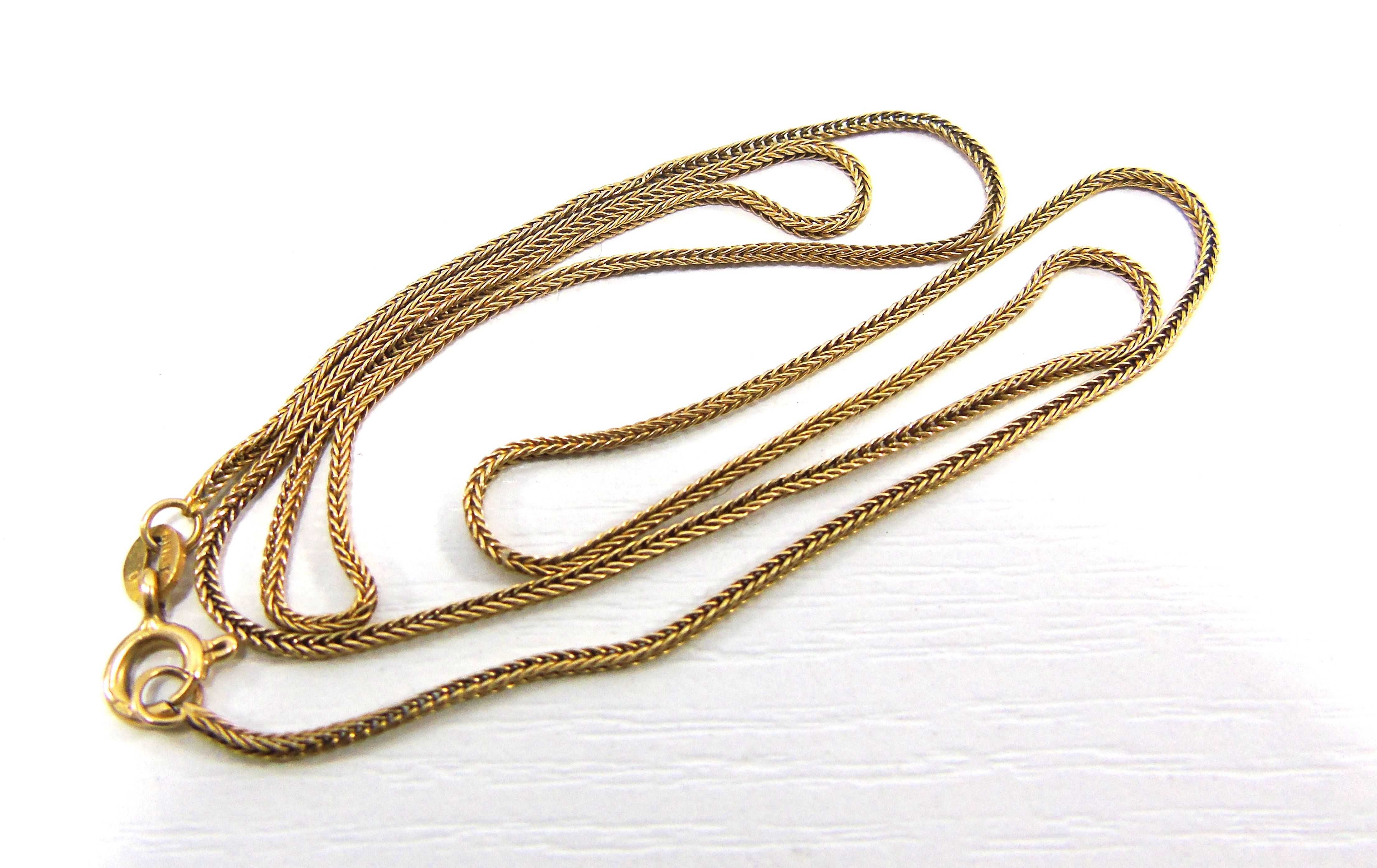 Złoty łańcuszek pr.585 dł.56 cm Lombard Żuromin Loombard