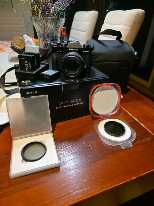 Aparat Fujifilm XT-30 II + Obiektyw fujinon XC 18-45mm f3.5 ZESTAW