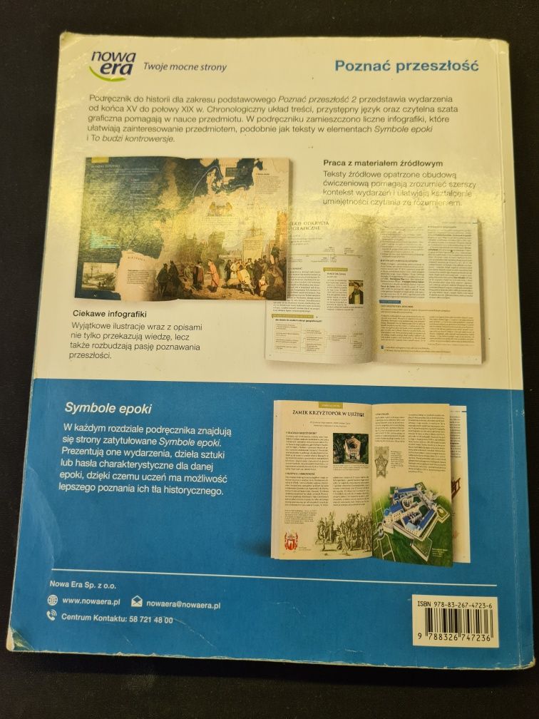 Podręcznik do Historii "Poznać przeszłość 2" do Kl2 Liceum/Technikum