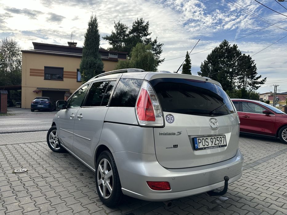 Sprzedam Mazdę-5 LPG 7 Osobowa Rok 2009 HAK 0 Rdzy  Skrzynie 6  Biegu