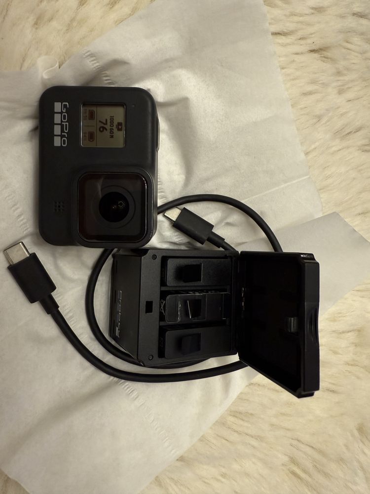 GoPro 8 Black com 4 baterias