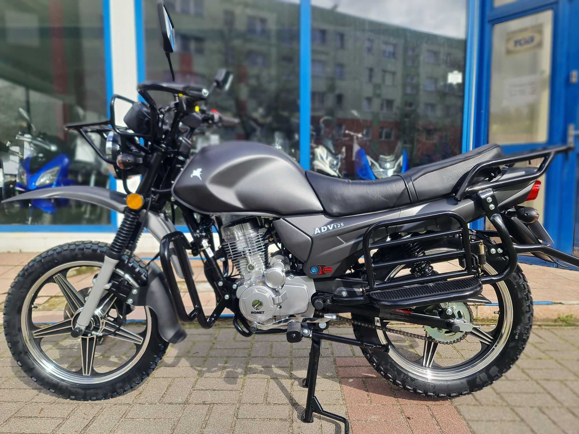 ROMET ADV 125!Na prawko B!Gwarancja 24m!Serwis! Raty! Dowóz!