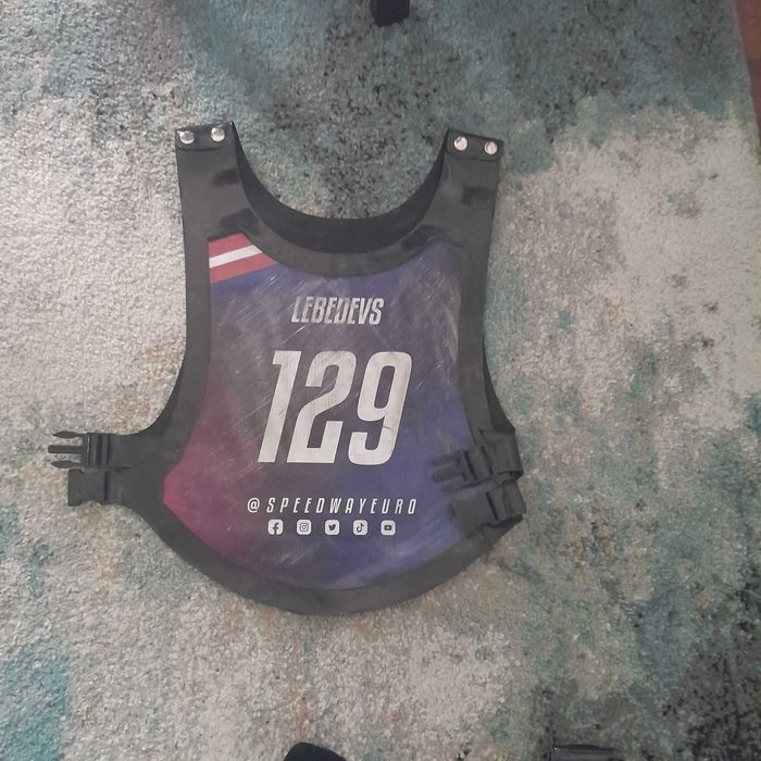 Speedway plastron SEC Andrzej Lebiediew