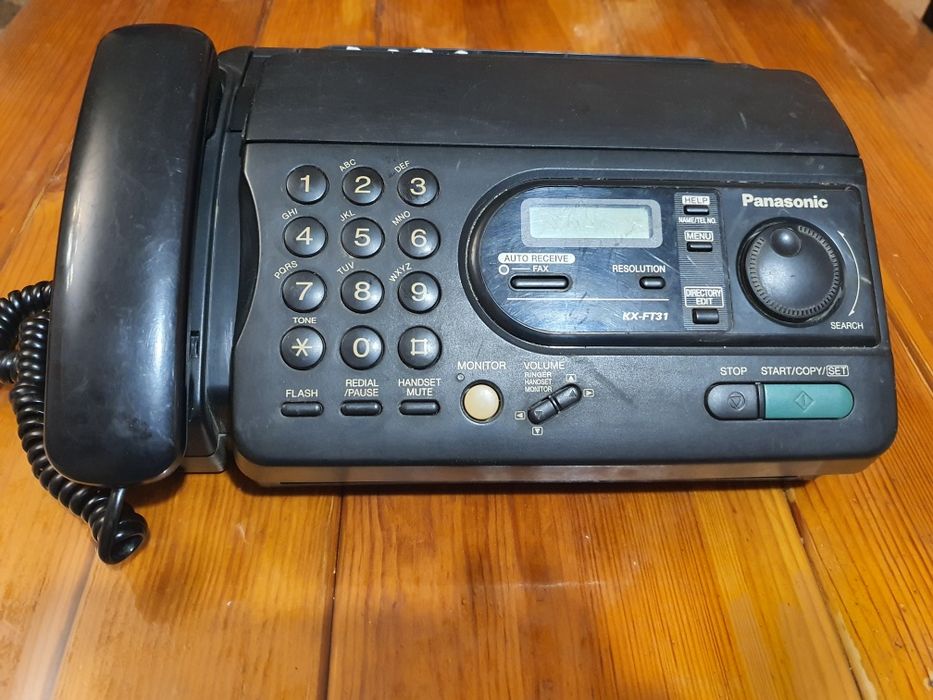 Факс Panasonic работает отлично.