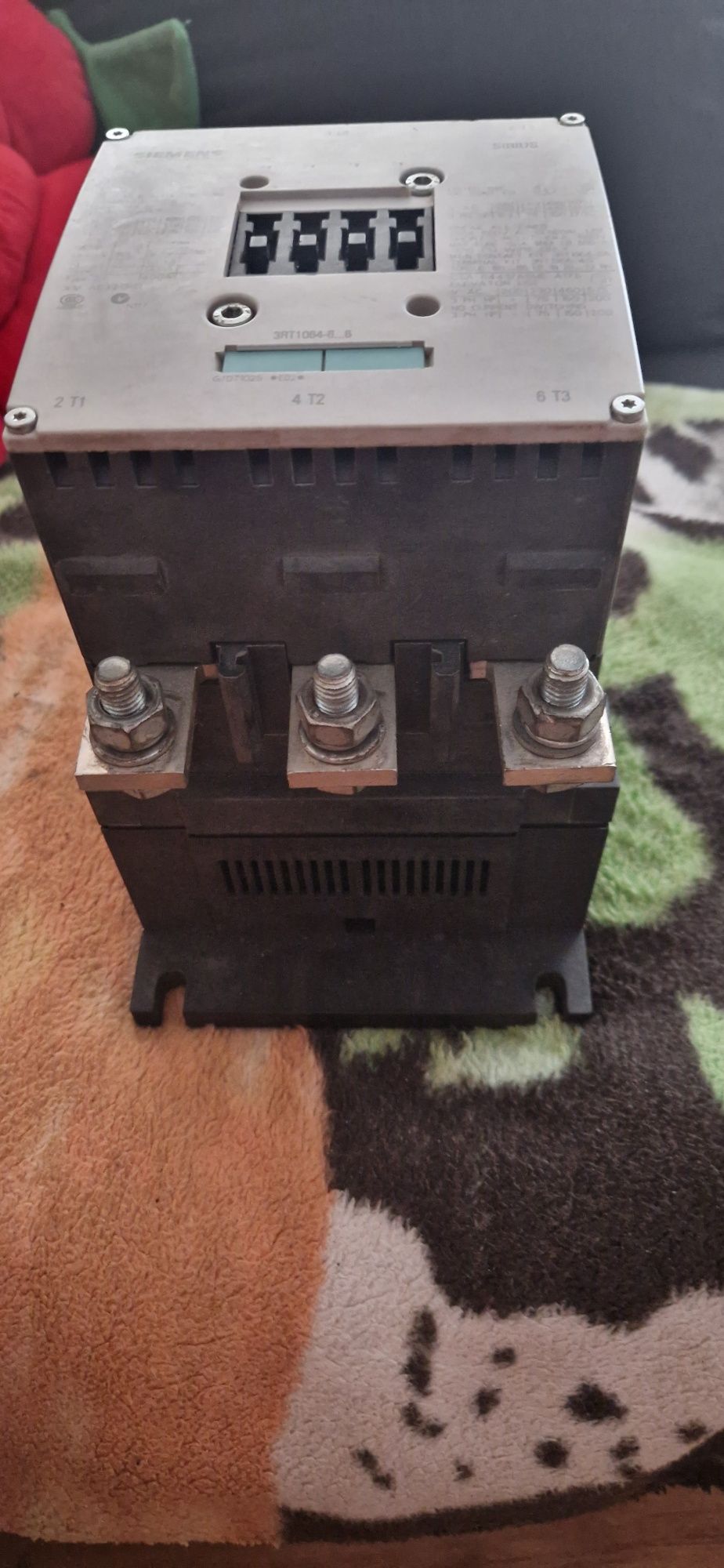 Stycznik mocy  SIEMENS 3RT1064-6..6 + 3RH1921-1DA11
