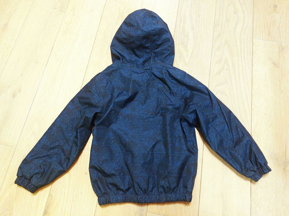 Kurtka turystyczna wiatrówka Quechua wodoodporna 96-104 (3-4lata)