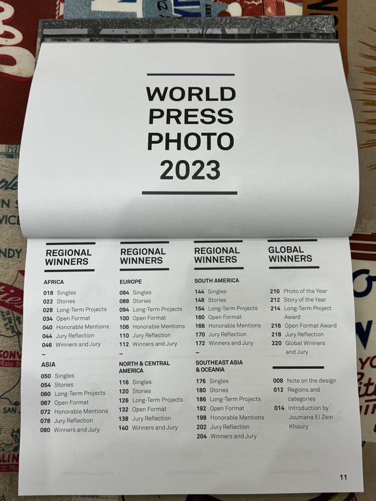 Livro Wordl Press Photo 2023 edição em inglês Novo