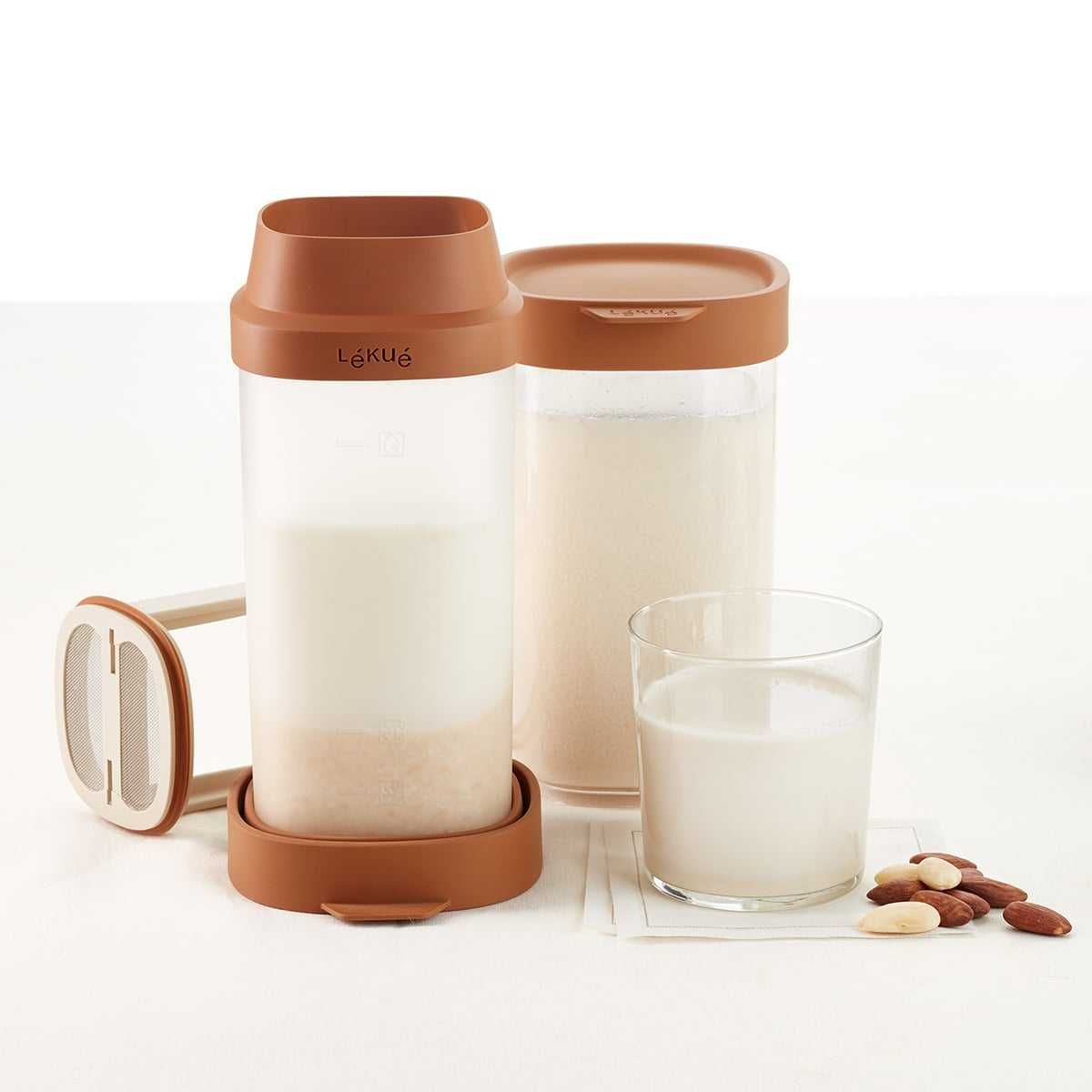 Naczynie do domowego mleka roślinnego 1L, Produkt wolny od BPA