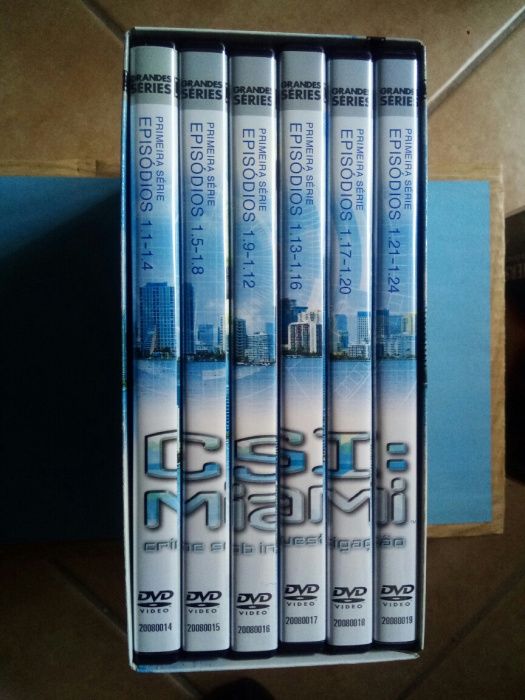 Colecção DVD CSI: Miami Filmes Séries